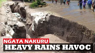 Landslides and Sink Holes Appear in Ngata Nakuru Caused by Heavy Rains, Where is it Safe?