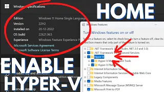 How to Enable and Install Hyper-V in Windows 11 Home [v22H2]