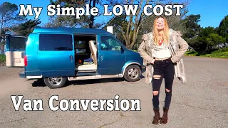 Is this the SIMPLEST VAN BUILD on YouTube? | Quick Easy Low Cost no thrills Campervan Conversion