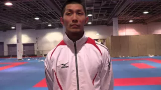 Interview to Ryuichi TANI of Japan - 2014 World Karate Championships | WORLD KARATE FEDERATION