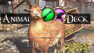 This Animal Deck is very INTERESTING! | The Elder Scrolls Legends