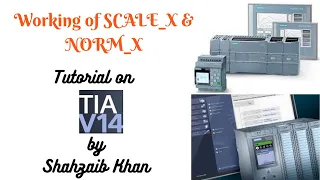 Siemens TIA Portal - PLC - Tutorial 24 - Working of SCALE X & NORM X (S71200, S71500)