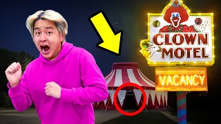 Escape The Haunted Clown Hotel Challenge!!