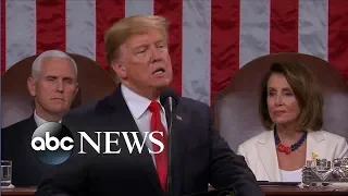 Trump addresses border security at State of the Union