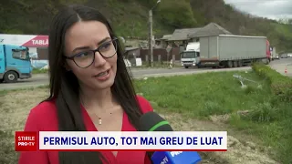 Permisul auto, tot mai greu de obținut în România