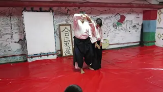 Koshinage, translated as "hip throw"