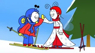 Bery and Dolly: Flutter Goes Skiing