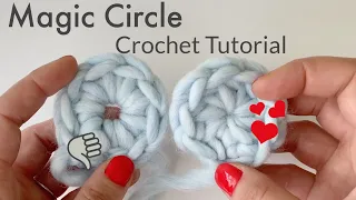 Magic Circle Crochet Tutorial | Easy how to for beginners