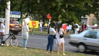 Митинги в Пинске. Протесты в Беларуси .