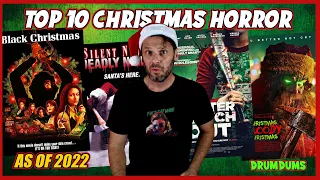 Top 10 CHRISTMAS HORROR Movies As of 2022