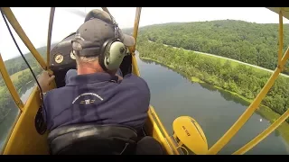 1946 Piper J-3 Cub - Tailwheel Endorsement Training w/ Damian DelGaizo - First Flight