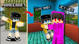 I Became a Baby in MINECRAFT for 24HRS Challenge!| Tagalog | OMOCRAFT | PINOY