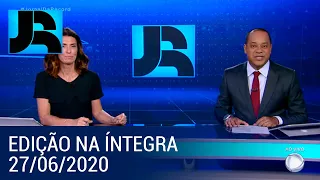 Assista à íntegra do Jornal da Record | 27/06/2020