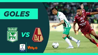 Nacional vs. Tolima (3-1) | Liga BetPlay 2022-1 | Final Ida