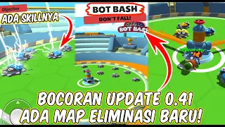 FULL GAMEPLAY MAP TERBARU BOT BASH DI UPDATE 0.41! MAP ELIMINASI LAGI! - Stumble Guys