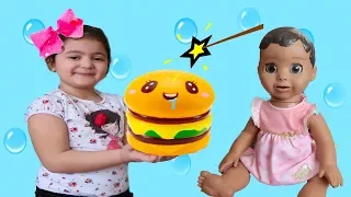 ELİF ÖYKÜNÜN SİHİRLİ HAMBURGERİ KAYBOLDU - Magic Hamburger