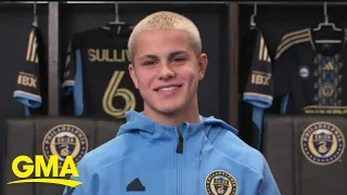 14-year-old soccer player signs MLS deal