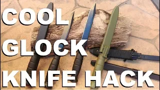 DIY - $30 Glock Knife / Survival Kit Hack