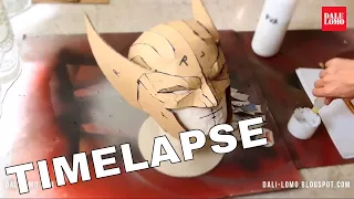 Timelapse  - Wolverine Mask (2014 DIY Cosplay)