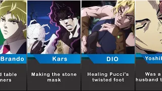 Good things JoJo villains has done