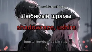 shadowraze, ushira - любимые шрамы (Текст песни)