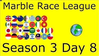 Marble Race League Season 3 Day 8 / Marble Race Lover