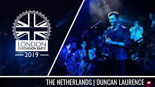 Duncan Laurence - Arcade (The Netherlands) | LIVE | OFFICIAL | 2019 London Eurovision Party