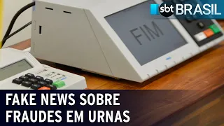 Fake news sofre fraudes em urnas foram as mais compartilhadas em 2020 | SBT Brasil (13/11/20)