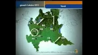 Raitre - Meteo Regionale (Lombardia) - Ottobre 2012