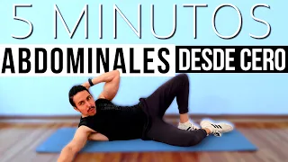 Ejercicios de ABDOMINALES Para PRINCIPIANTES en CASA