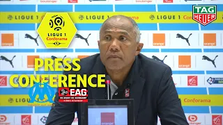 Press Conference Olympique de Marseille - EA Guingamp ( 4-0 )  / 2018-19