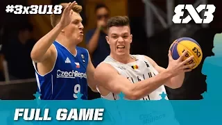 Belgium vs Czech Republic | Full Game | FIBA 3x3 U18 Europe Cup 2017