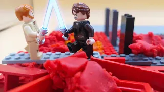 Anakin vs Obi-Wan (Lego Star Wars Stop Motion!)