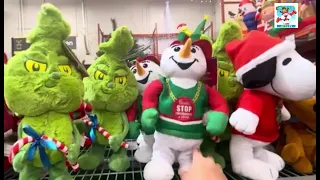 Christmas 2023 Home Depot Gemmy Animated Emote Figures, Plush & Christmas Decorations