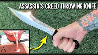 Casting Assassin's Creed Throwing Knife From Solid Aluminum - Metal Casting At Home