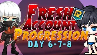 Maplestory Reboot FRESH Account Progression - Evan SPEEDRUN