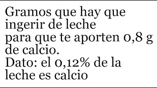 PROBLEMA CON PORCENTAJES. Matemáticas Básicas