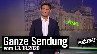 Extra 3 vom 13.08.2020 mit Christian Ehring im Ersten | extra 3 | NDR