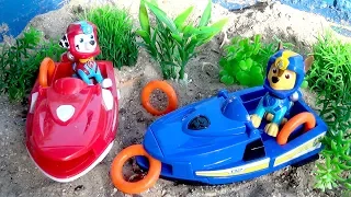 Щенячий Патруль - Спасательные Катера - Все серии. Paw Patrol Sea Chase & Marshall's Rescue Jet Skis