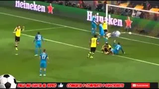 Borussia Dortmund 1 - 2 Zenit st Petersburg ~ All Goals & highlights UCL 19/03/2014