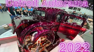 Detroit Autorama 2022 Ridler award part 1 (most cars on the top level)