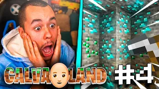 ¡¡ENCUENTRO MIS PRIMEROS DIAMANTES EN MINECRAFT!! | CALVALAND #4 - TheGrefg