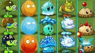 PvZ 2 Discovery - All Plants Evolution NOOB - PRO - HACKER - GOD version