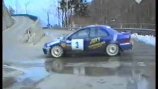 Rally del Ciocco 1996 - Inversione alla diga di Vagli