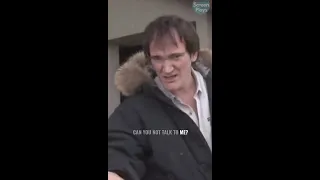 Quentin Tarantino ATTACKS ANNOYING paparazzi #shorts
