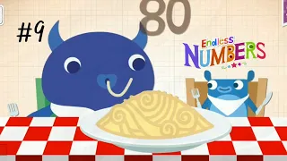 Endless Numbers (81 - 90) | Learn Counting With Cute Monsters | Originator Inc. #nocommentary