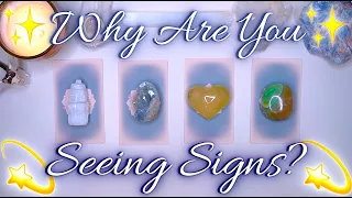 What the SIGNS Are Trying to Tell YOU! 🧞⚡️💬 Detailed Pick a Card Tarot Reading ✨