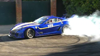 Best of Ferrari XX INSANE Sound, burnouts and Accelerations at Goodwood FOS 2022!