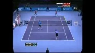 Bryan, Bryan vs Paes, Stepanek - ATP Masters Cup London 2012. Highlights (bojan svitac)