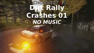 DiRT Rally Crashes Compilation 01 NO MUSIC